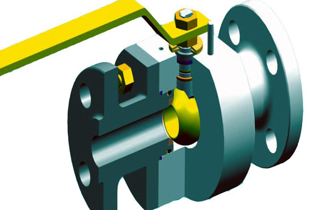 浮(fú)動球閥(fá)結構 浮(fu)動球閥(fá)結構
