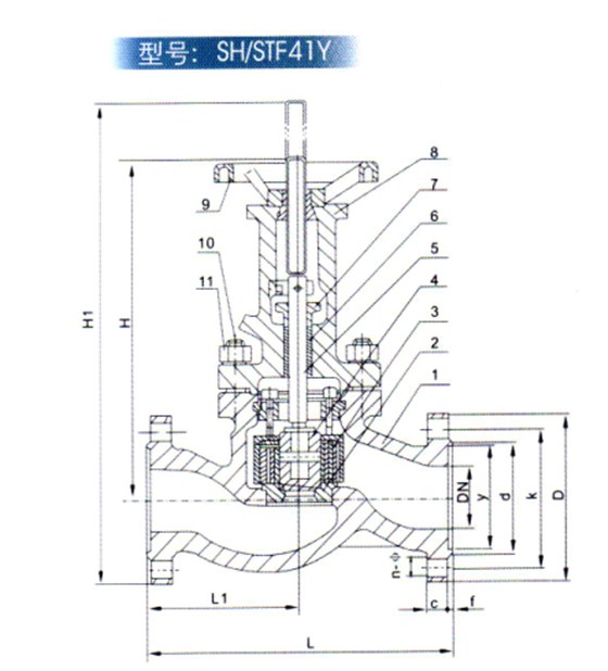 疏水調(diao)節閥産品結構圖(tú) 疏水調節閥産品(pin)結構圖