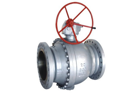 固定(ding)式鑄鋼(gang)球閥 固定式(shi)鑄鋼球(qiú)閥