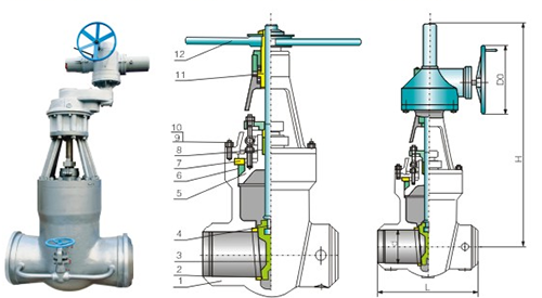 航(háng)天泵閥(fa)電站閘(zhá)閥 航天(tiān)泵閥電(diàn)站閘閥(fá)