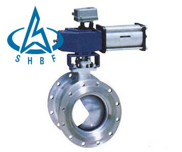 不鏽鋼氣動(dòng)V型球閥