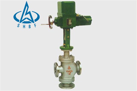 電動三通合(he)流、分流調節閥(fá) 電動三通合流(liu)、分流調節閥