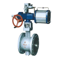 氣動V型調節(jie)球閥 氣動V型調節(jiē)球閥