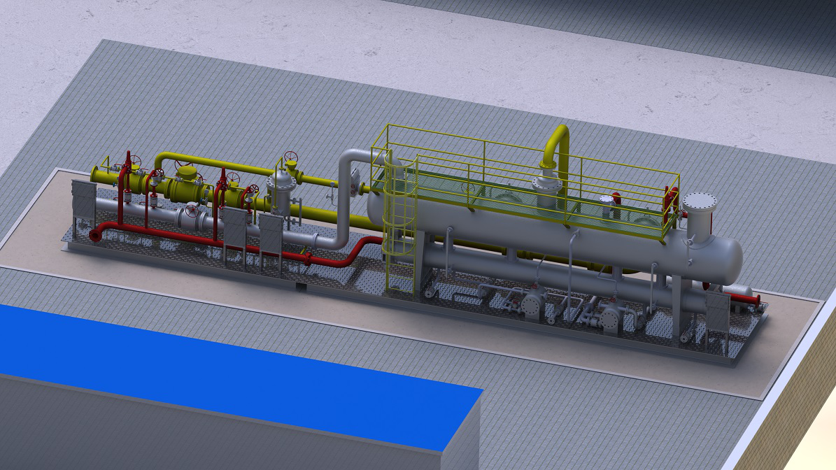 數字(zì)化集氣撬模(mo)型